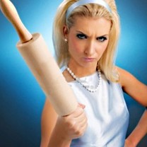 Rolo de macarrão caso o Noivo não se comporte.